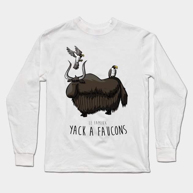 Yack à faucons Long Sleeve T-Shirt by Mistersheep